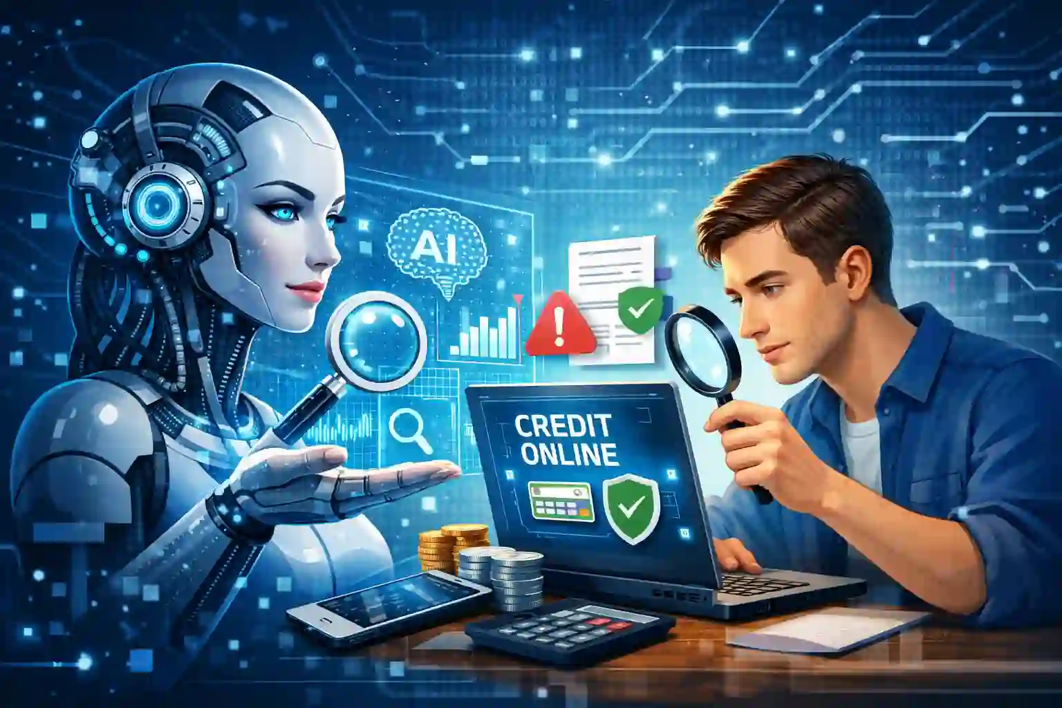 Inteligenta artificiala si creditele online